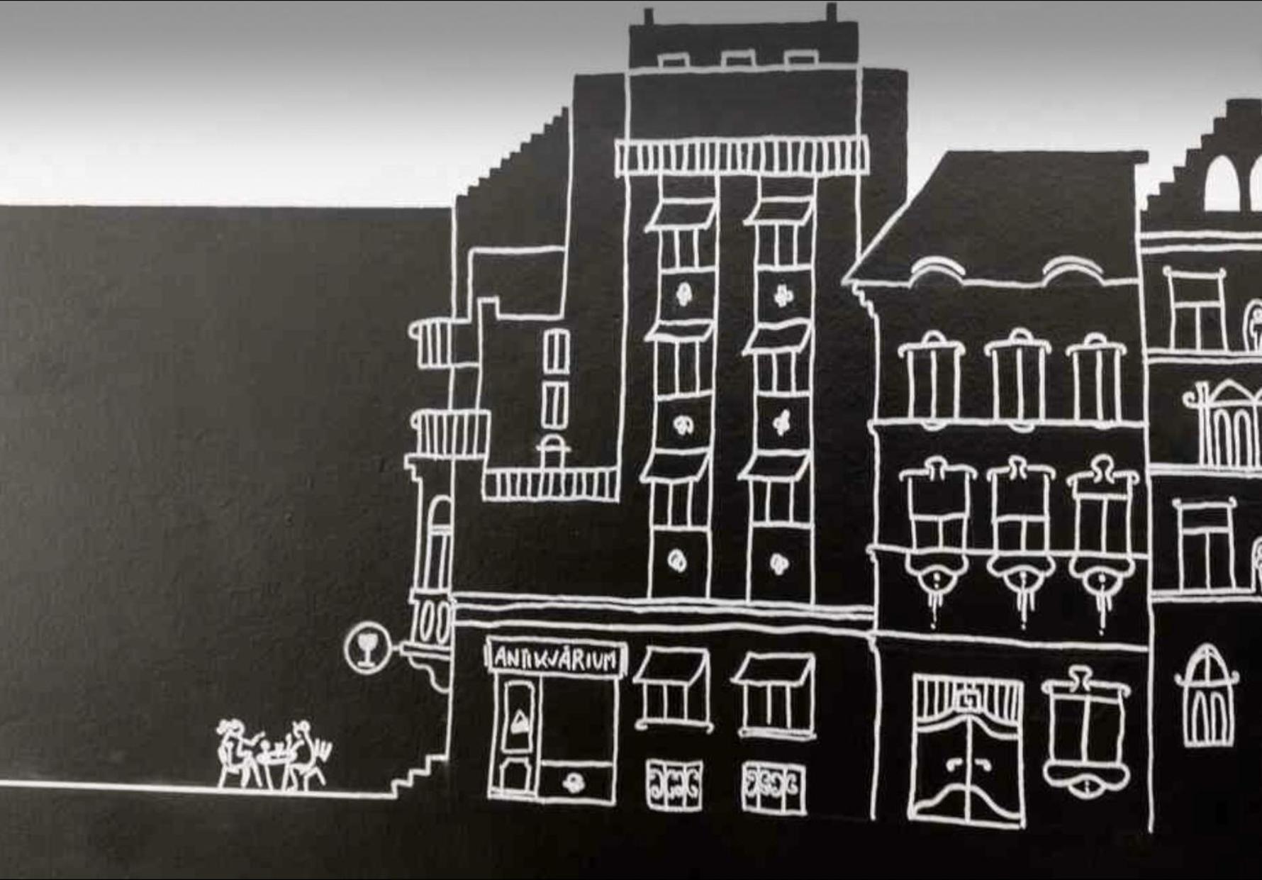 부다페스트 Little Whistle In The Heart Of Jewish District With Ac 아파트 외부 사진